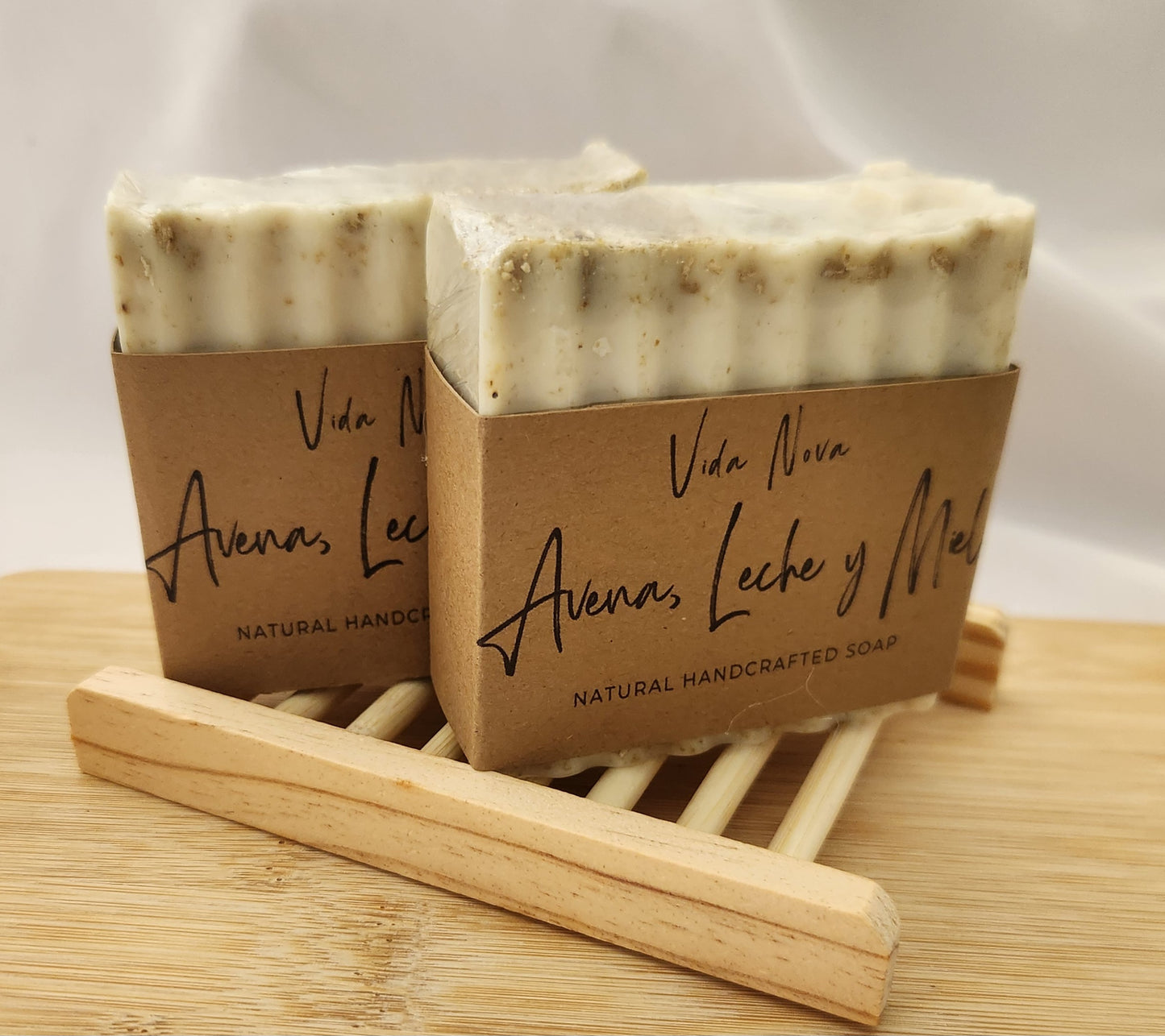 Jabón De Leche de Cabra, Avena y Miel